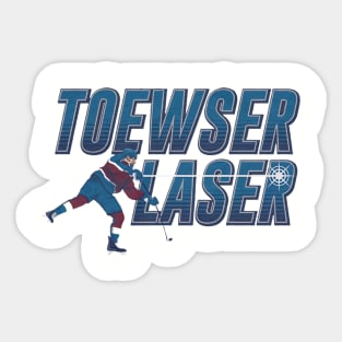 Devon Toews Toewser Laser Sticker